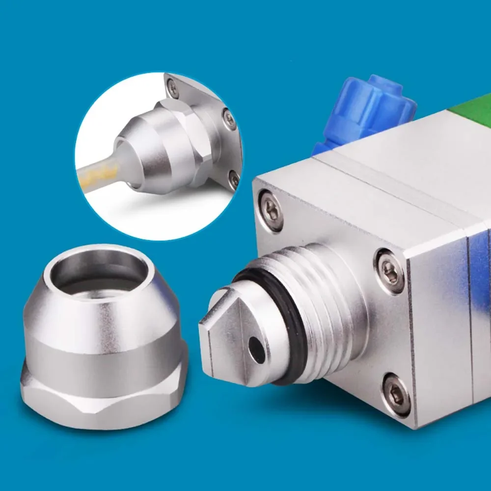 Back Suction  Dual Liquid Dispensing Valve Output Fine Adjustment of Two Component Glue Ratio is Optional