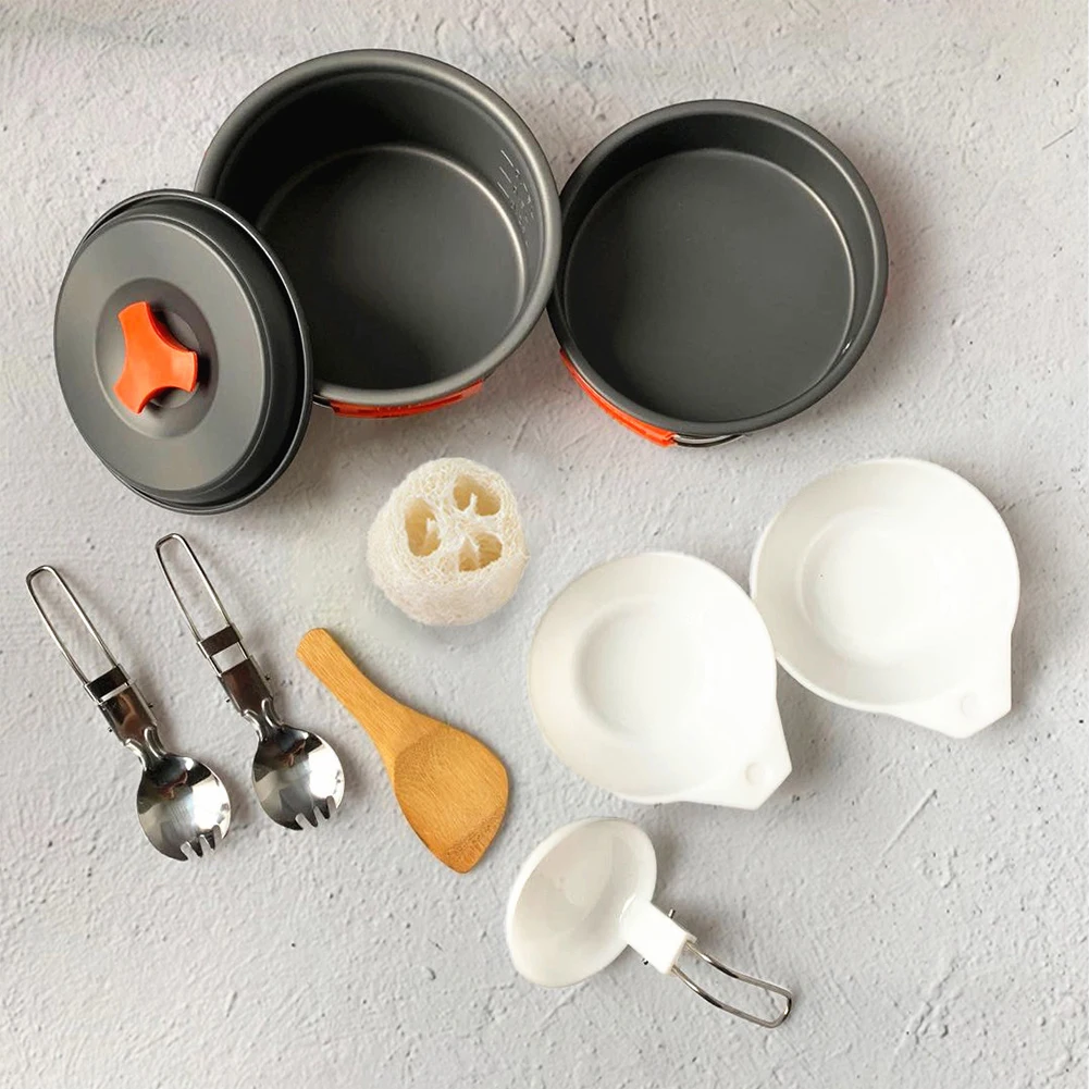 11Pcs Camping Cookware Set @Chris.Hikes.USA Equipment 4