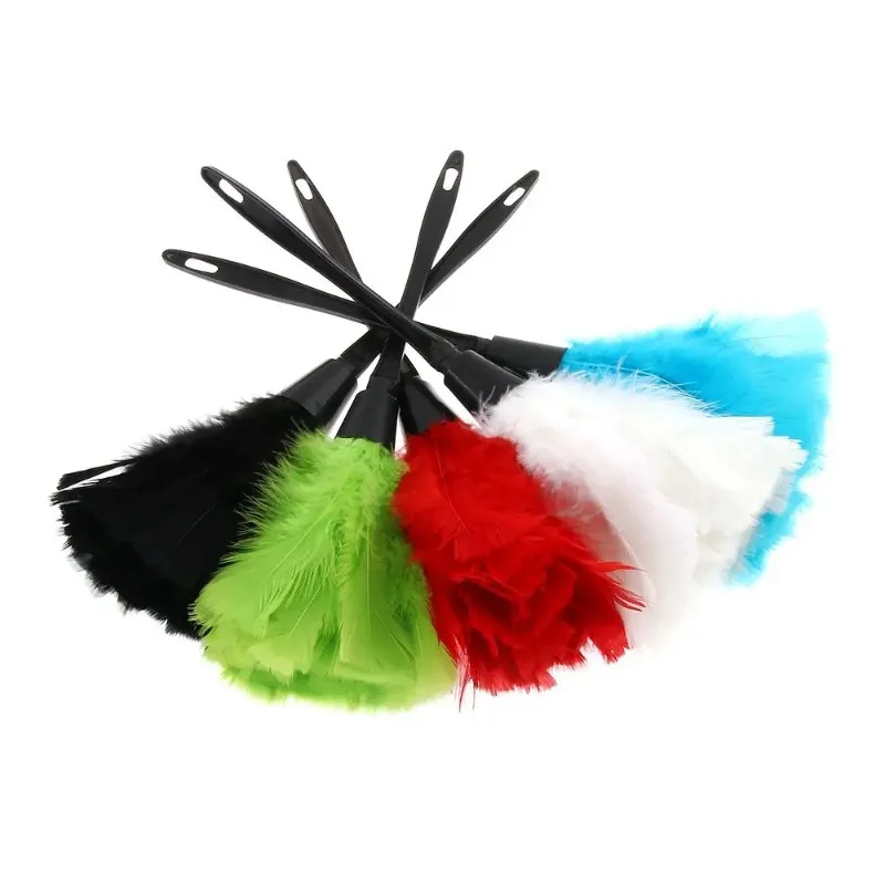 

1PC Household air conditioning furniture dust collector Feather anti-static dust collector Car cleaning and dust removal brush