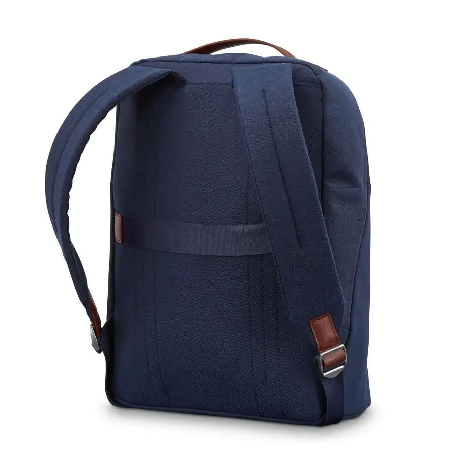 Virtuosa CarryOn Travel Backpack with Padded Laptop Sleeve, Navy