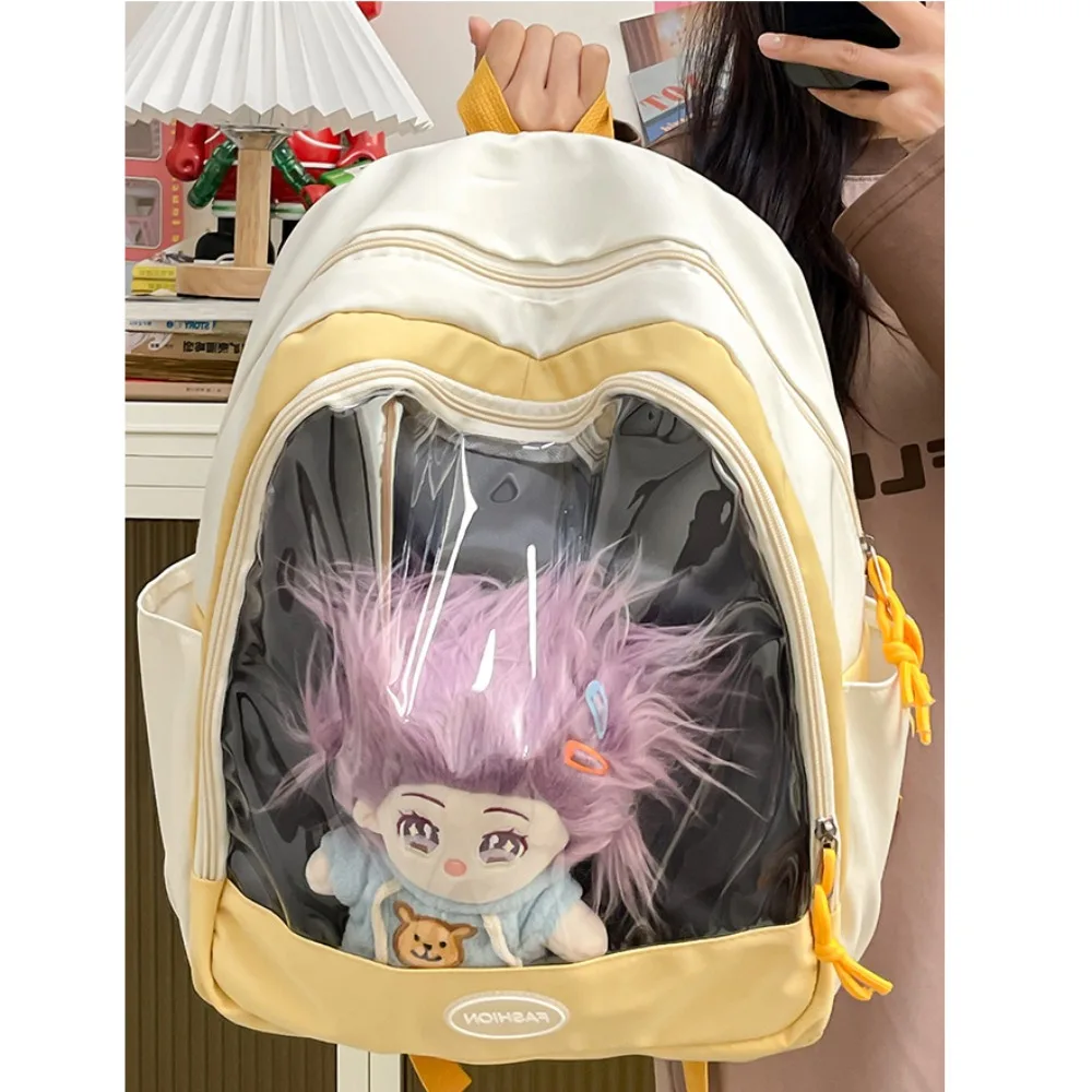 Casual Shoulder Bag Hot Sale Large Capacity Transparent Itabag Y2K Trendy Commuting Bag Party