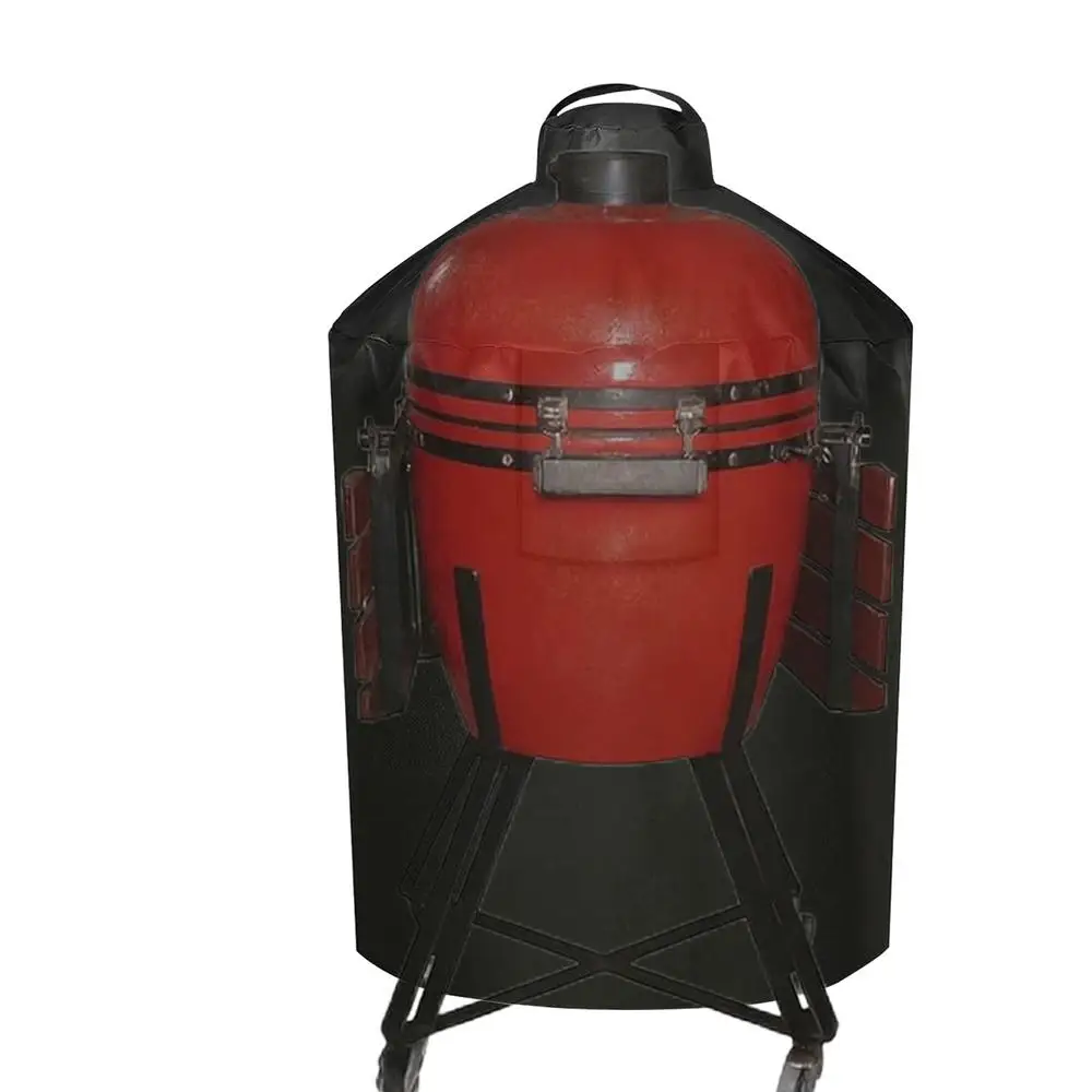 Hoes voor grill 210D Oxford verstelbare beschermer winddicht barbecue grillhoes waterdicht voor buiten kamperen grillen keuken