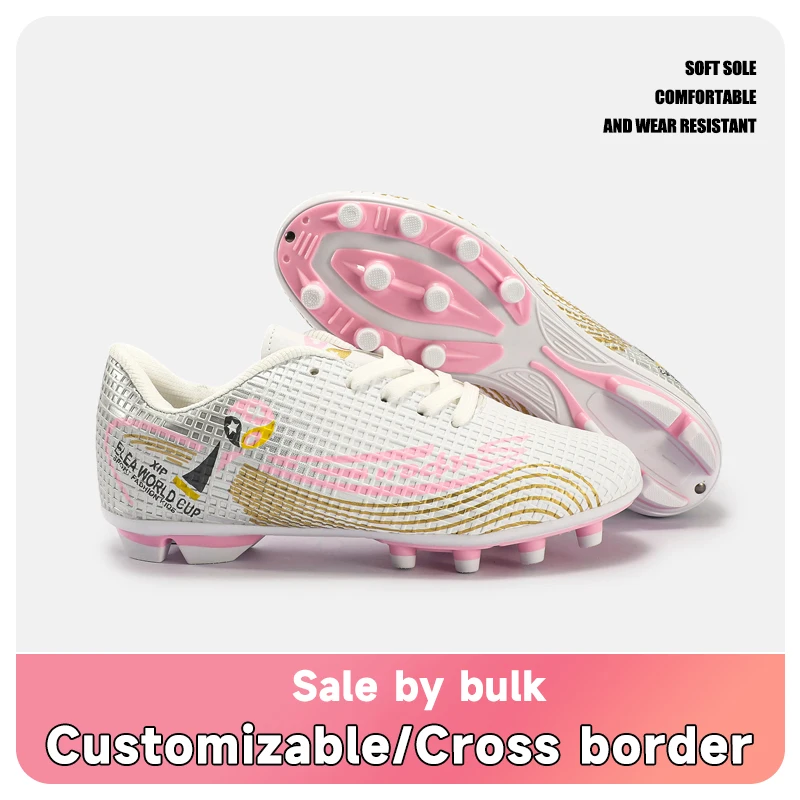 Booties kid Soccer Futsal Field Football Shoes Fast Soccer Tennis Ankle Turf Sneaker Cleats Soccer Shoes Original Football Boots