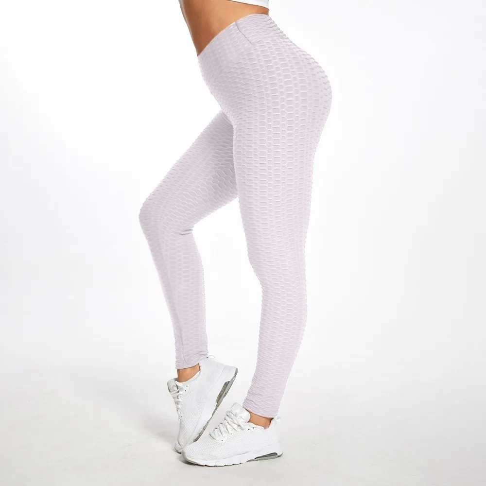 

Pineapple Grid Yoga Sports Pants Hip-lifting High Waist Sports Fitness Leggings Quick Dry Elastic Yoga Seamless Leggings Female