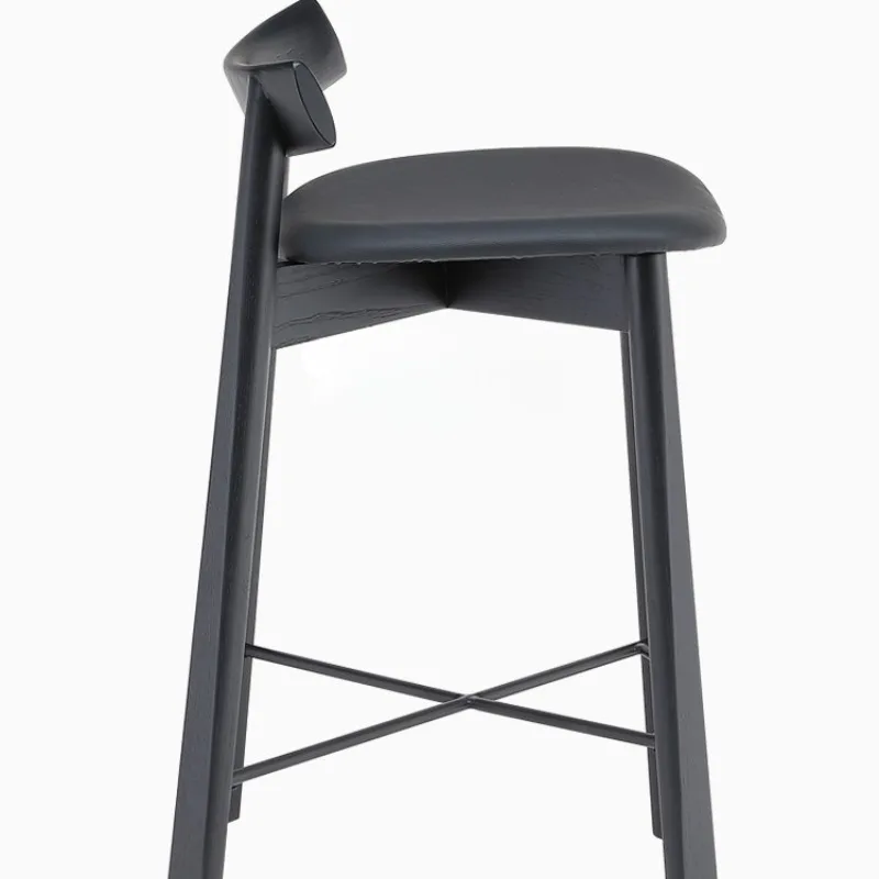 Design de luxo ao ar livre fezes designer moderno barbeiro cadeiras nórdicas cadeira barra encosto tabouret beleza poltrona salão giratória