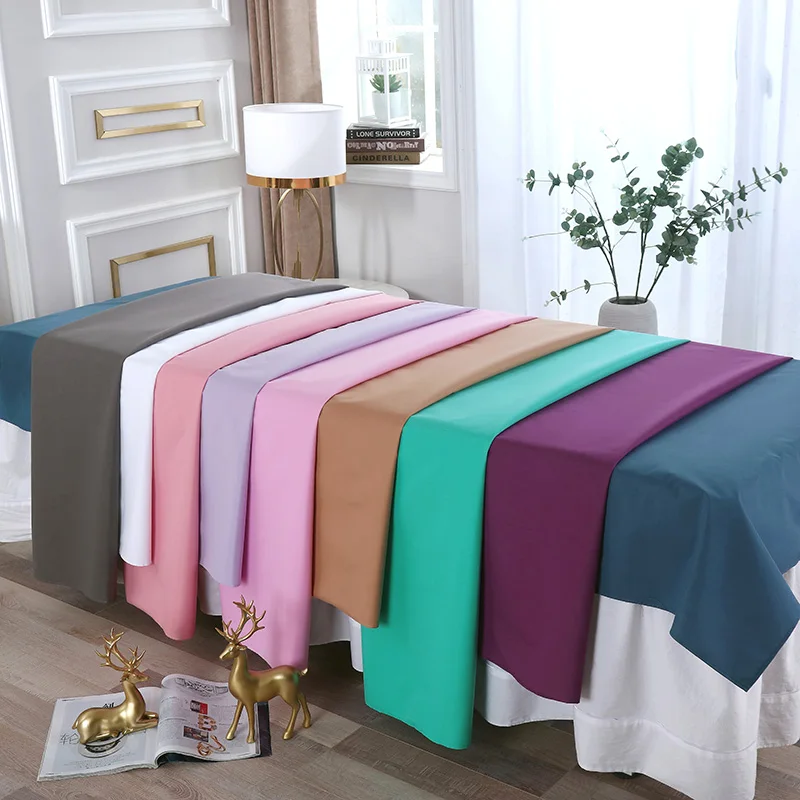 Waterproof Oilproof Bed Sheets for Beauty Salon, SPA Massage, Skin-friendly Filmed Bed, Table Cover Sheet for Barbershop