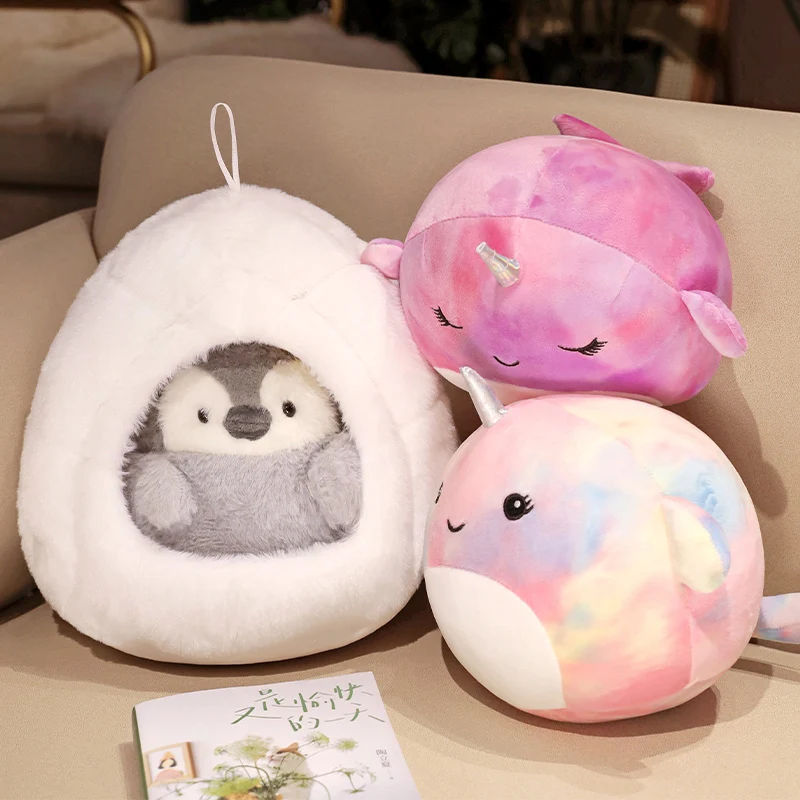 Poupées en peluche animaux et accent Kawaii, pingouins et ornes de Nairobi dans le accent, jouets en peluche doux pour garçons et filles, cadeaux de haute qualité, 30cm