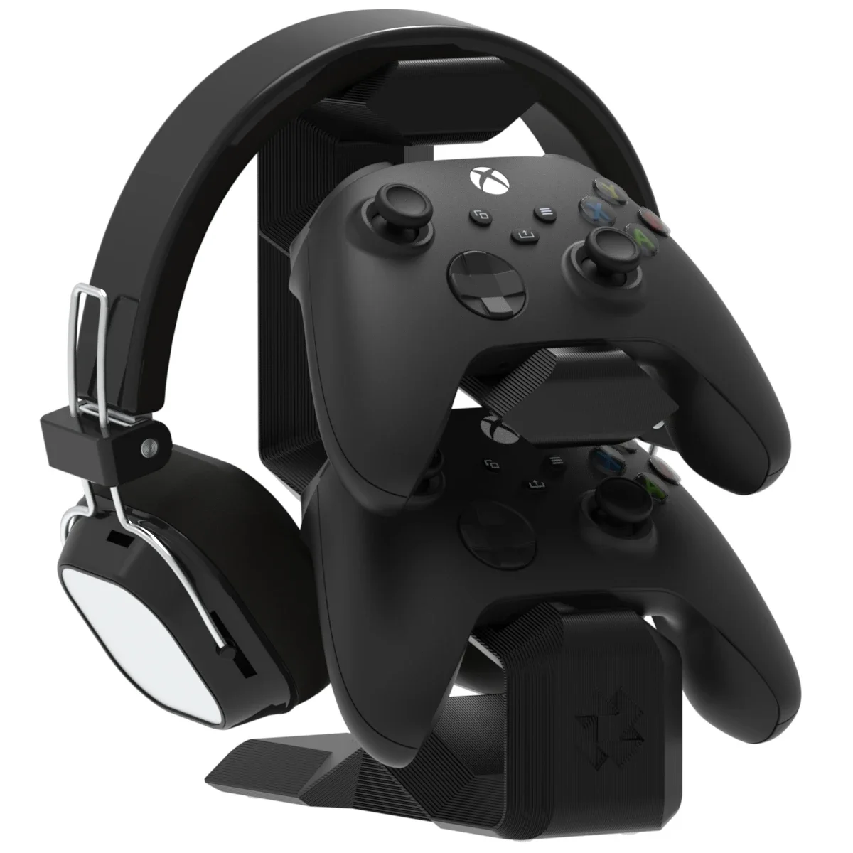 Table Stand Compatible with HeadSet and 2 Controls on Xbox or PlayStation - ARTBOX3D