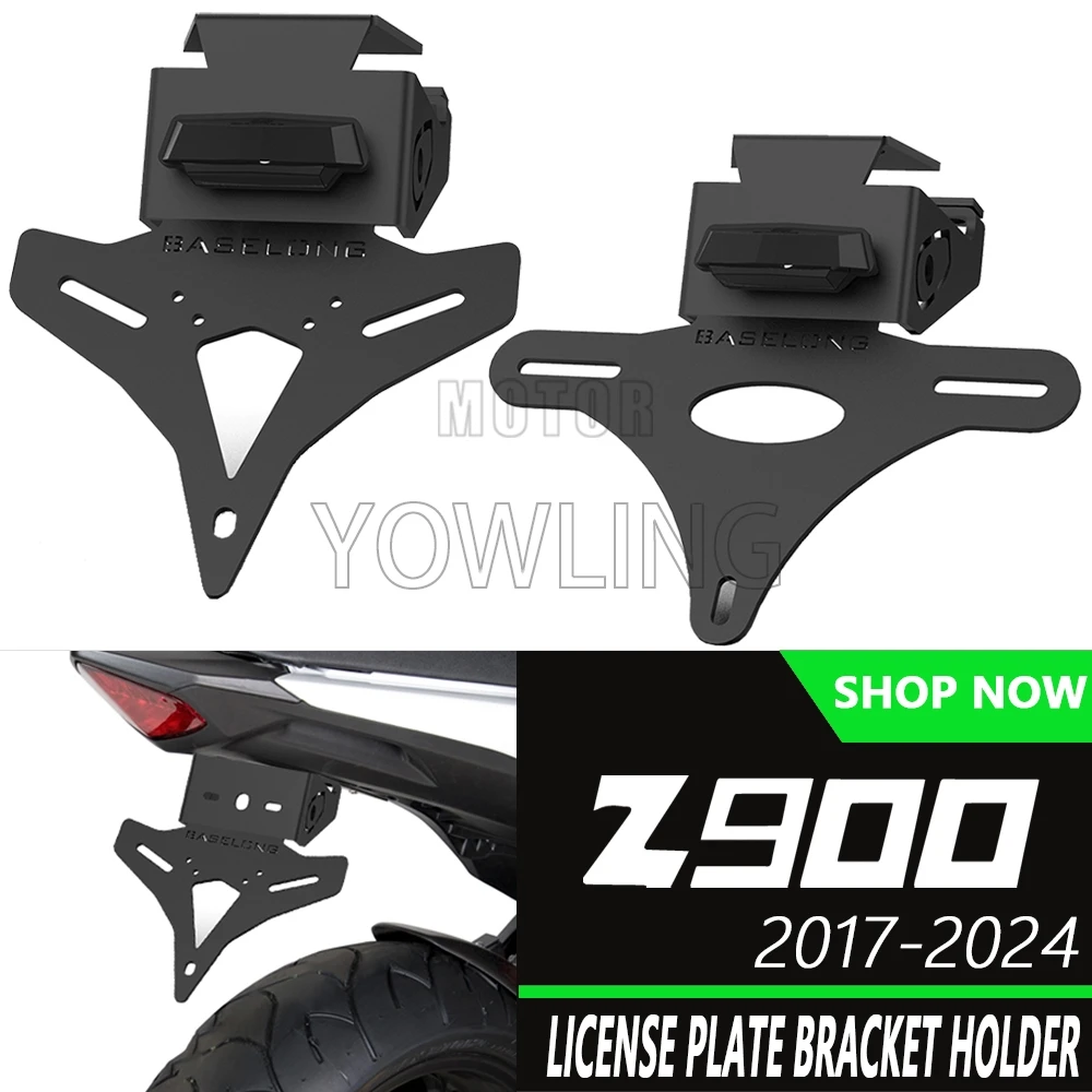 

For Kawasaki Z 900 Z900 / SE / Performance 2017 2018 2020 2021 2022 2023 2024 Tail Tidy License Plate Holder Fender Eliminator