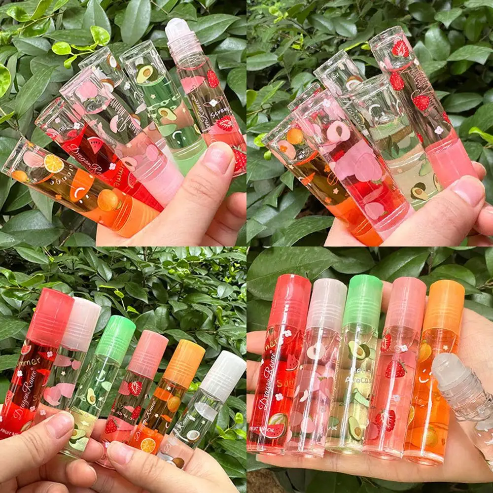 1PC Transparent Lip Gloss Clear Oil New Lip Glaze Velvet Balm Moisturizing Lip Cute Air Sexy Plumper Matte Fruit Liquid Y1M0