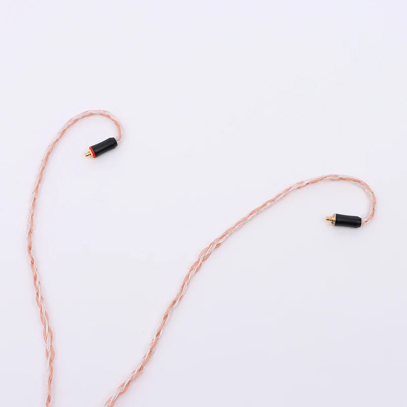 XINHS kabel konektor kabel ditingkatkan HIFI, kabel Upgrade Earphone berlapis perak tembaga 16 inti