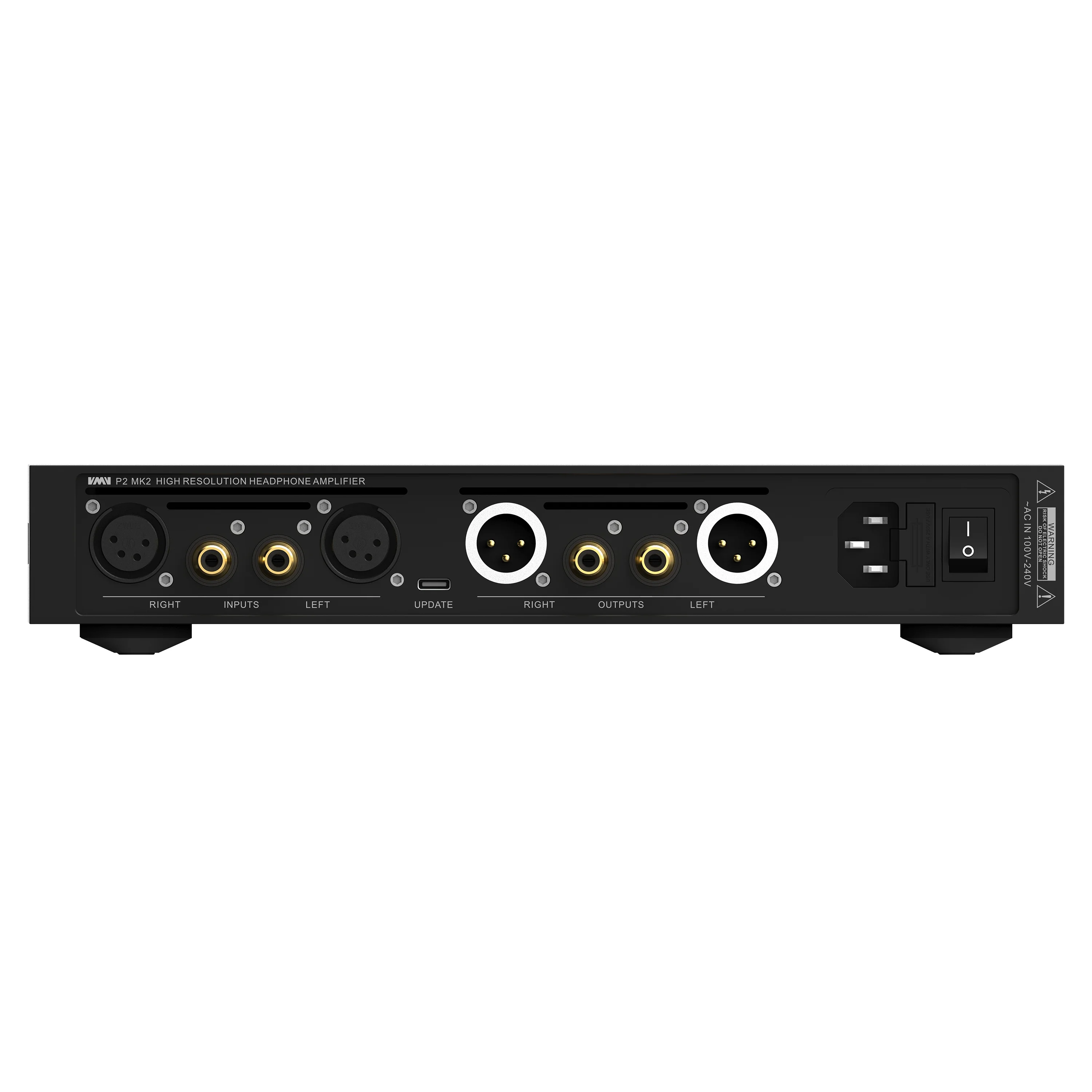 SMSL P2 MK2 Fully Balanced Headphone Amp, 4-Channel PLFC+, 14W 16Ω,  8W 32Ω, 3 Gain Levels for IEM to Planar