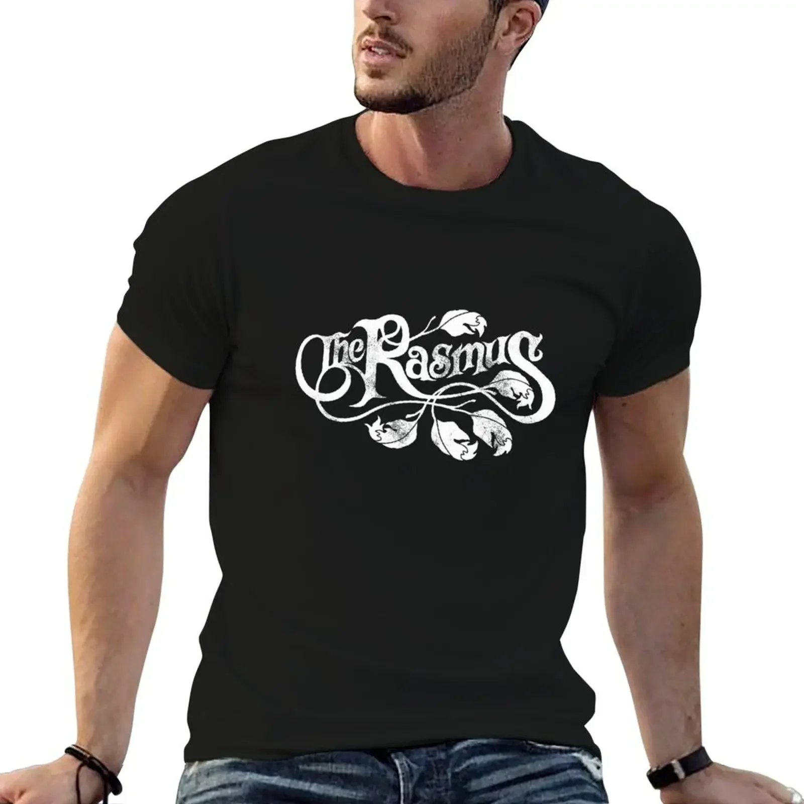 The Rasmus Jezebel T-Shirt vintage t shirts Short sleeve tee Blouse boys animal print compression shirt men