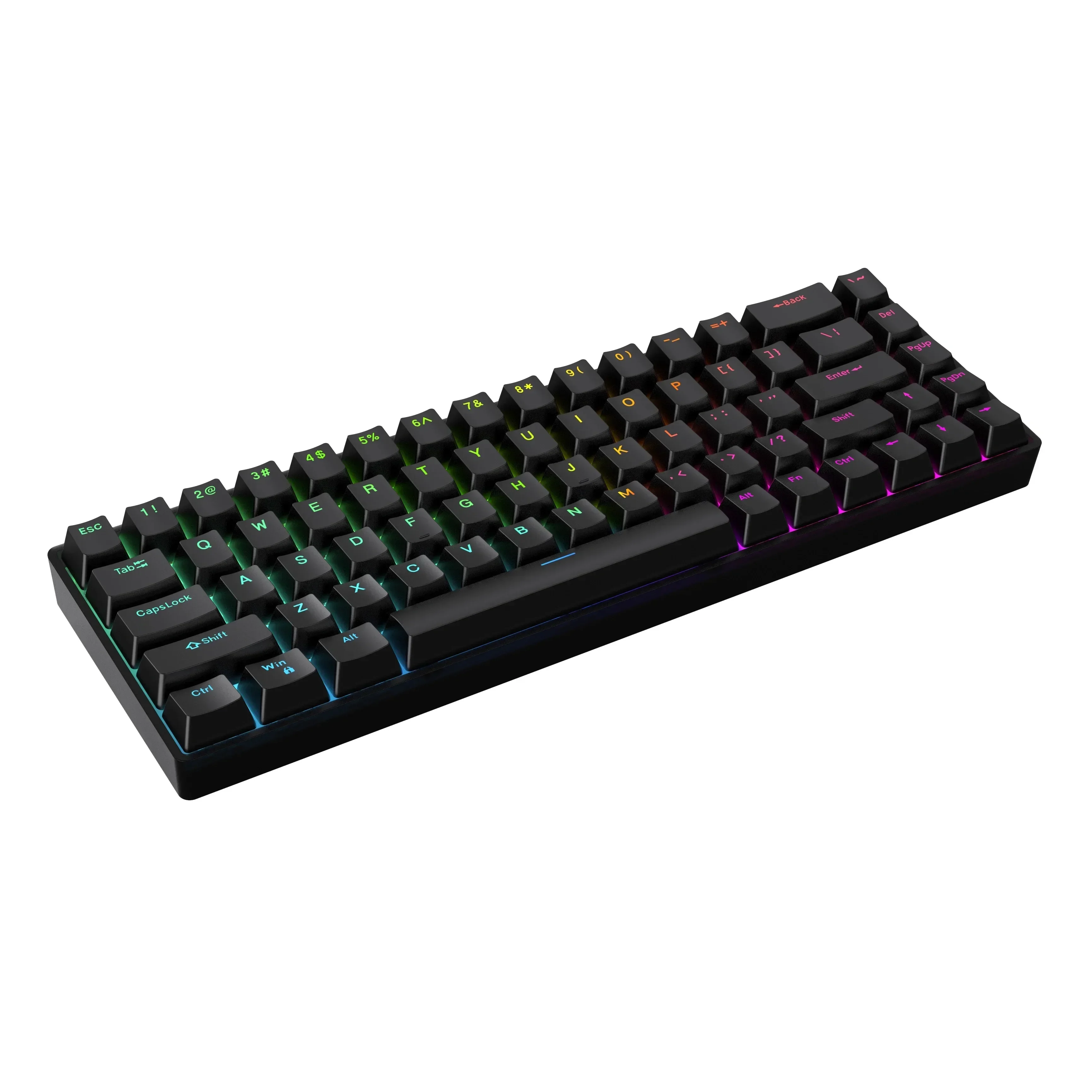 Imagem -04 - Teclado Interruptor Magnético 8k Return Quick Trigger Wired Gaming Valorant Mecânico pc Gamer Acessórios Teamwolf-raven68