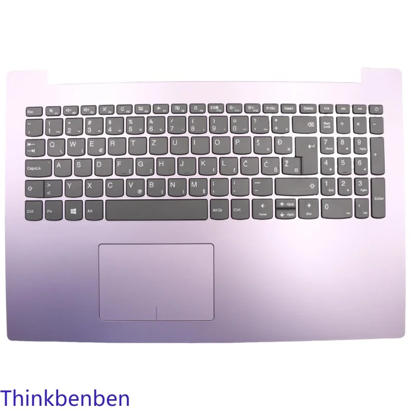 SI Slovenian Keyboard Lilac Upper Case Palmrest Shell Cover For Lenovo Ideapad 330 15 IKB IGM AST ISK Laptop 5CB0R59279