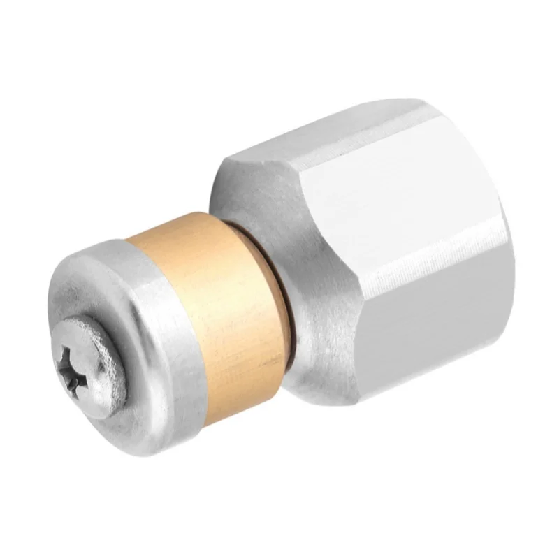 Stainless Steel SS304 Pressure Sewer Cleaning Pipe Drain Washing Rotary Nozzle 3/8BSP Female