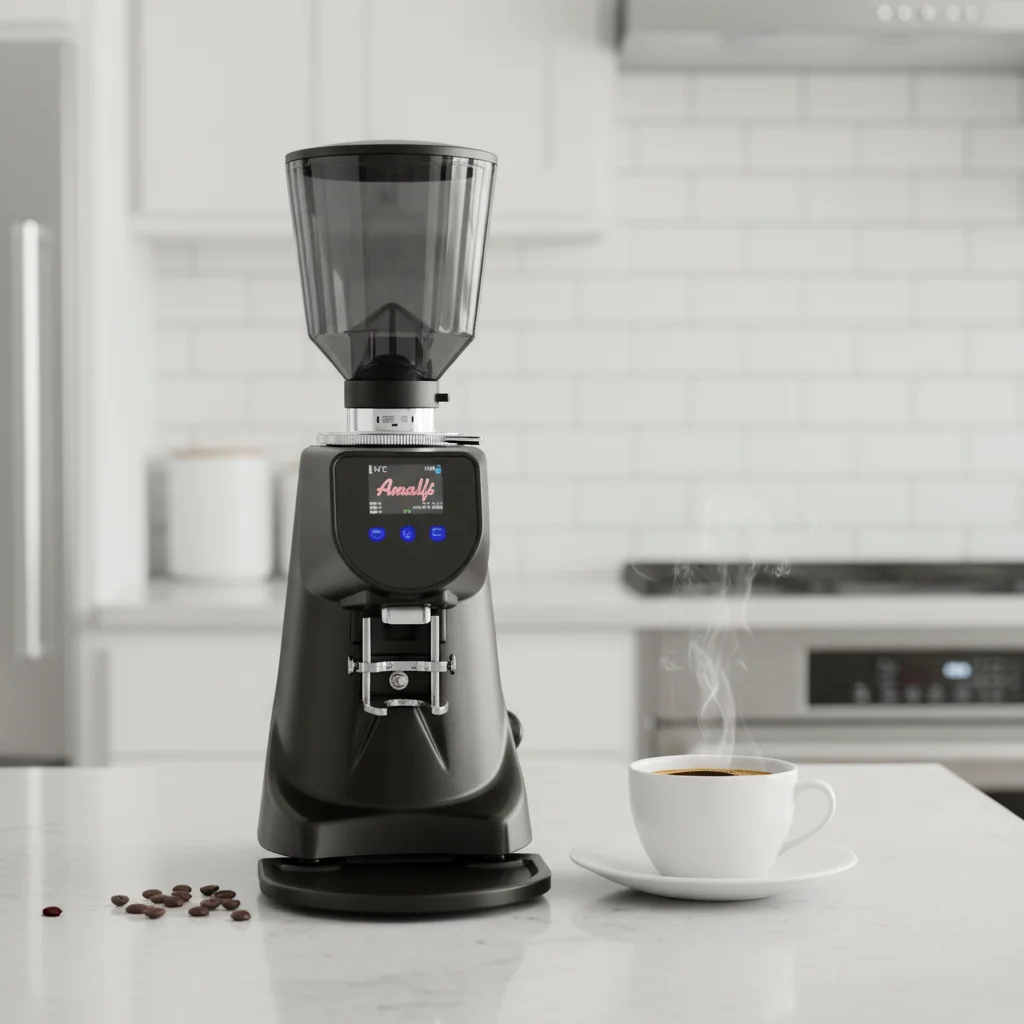 

Профессиональная электронная кофемолка для эспрессо с 74-мм жерновами из нержавеющей стали и 3 скоростями