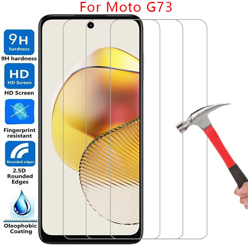 screen protector for motorola moto g73 5g protective tempered glass on motorolag73 motog73 g 73 73g phone film glas mot g73glass