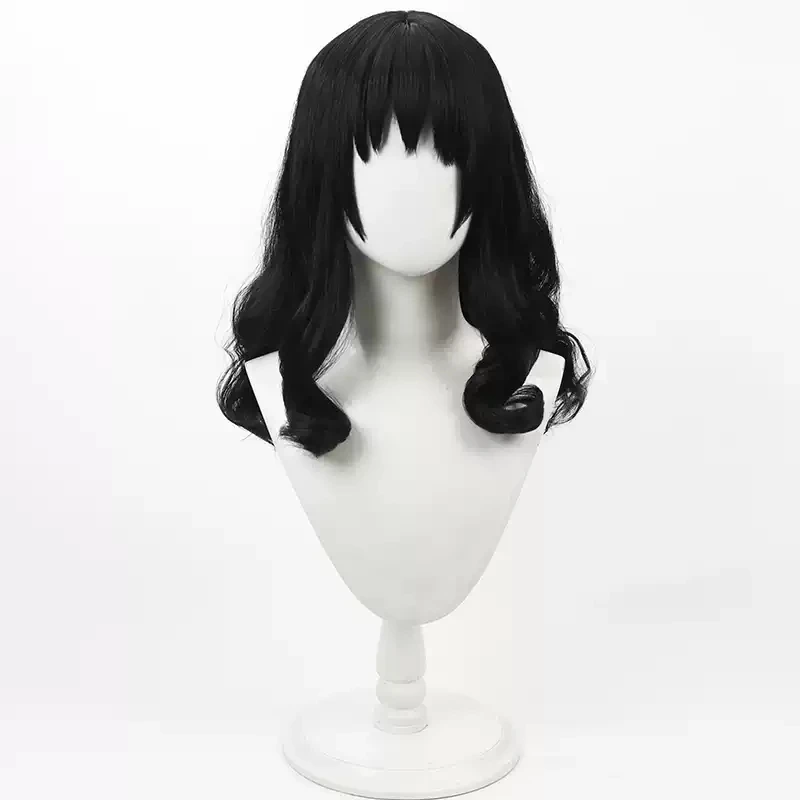 dentity V Junji Ito Cosplay Wig Kawakami Tomie Dream Witch Heat Resistant Synthetic Hair Halloween Party +Wig Cap