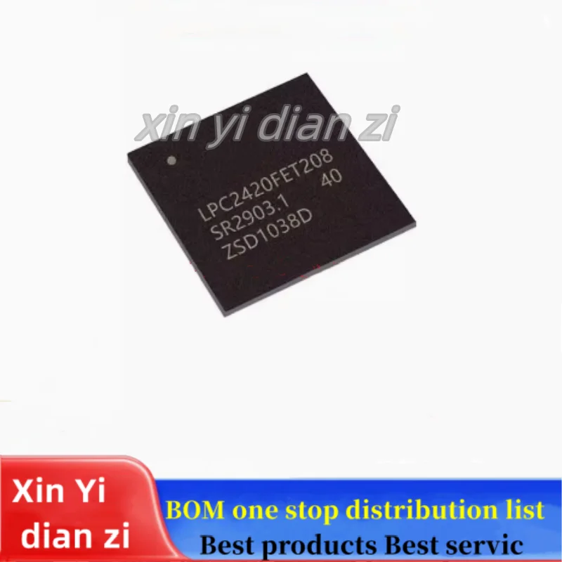 

1pcs/lot LPC2420FET208 LPC2420 QFP208 Embedded Microcontroller ic chips in stock