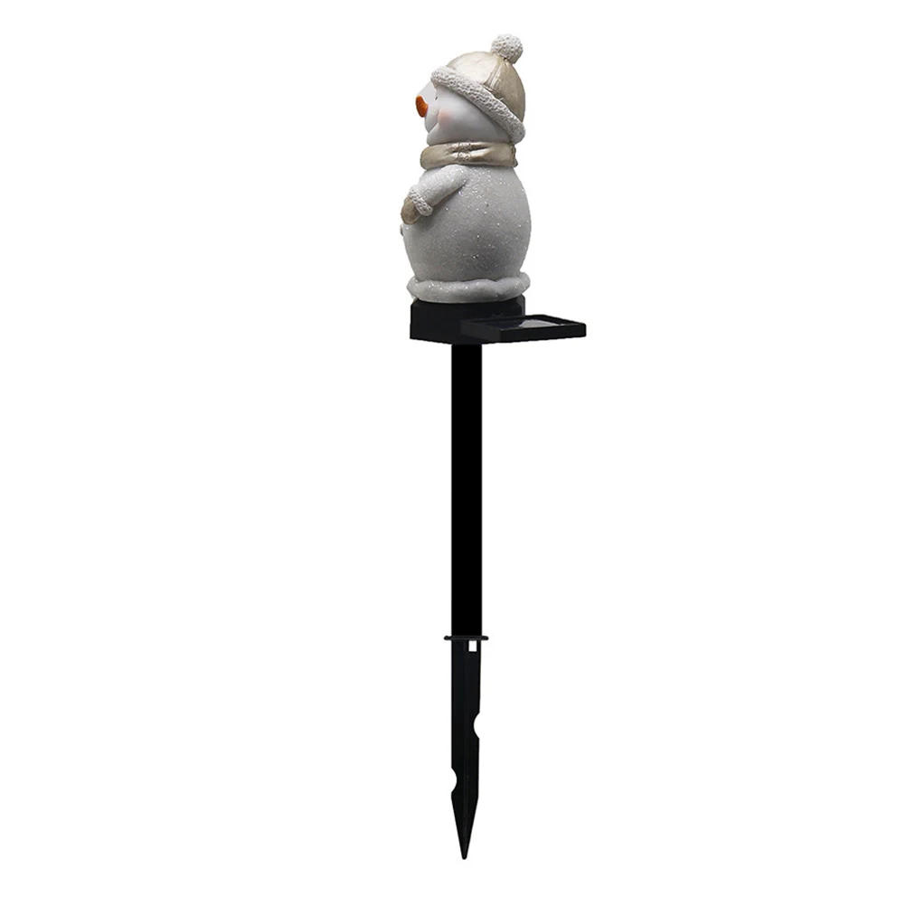 

Solar Snowman Lamp for Garden Lawn Driveway White Winter Scene Solar Powered Long Life Creative Design Outdoor Lighting