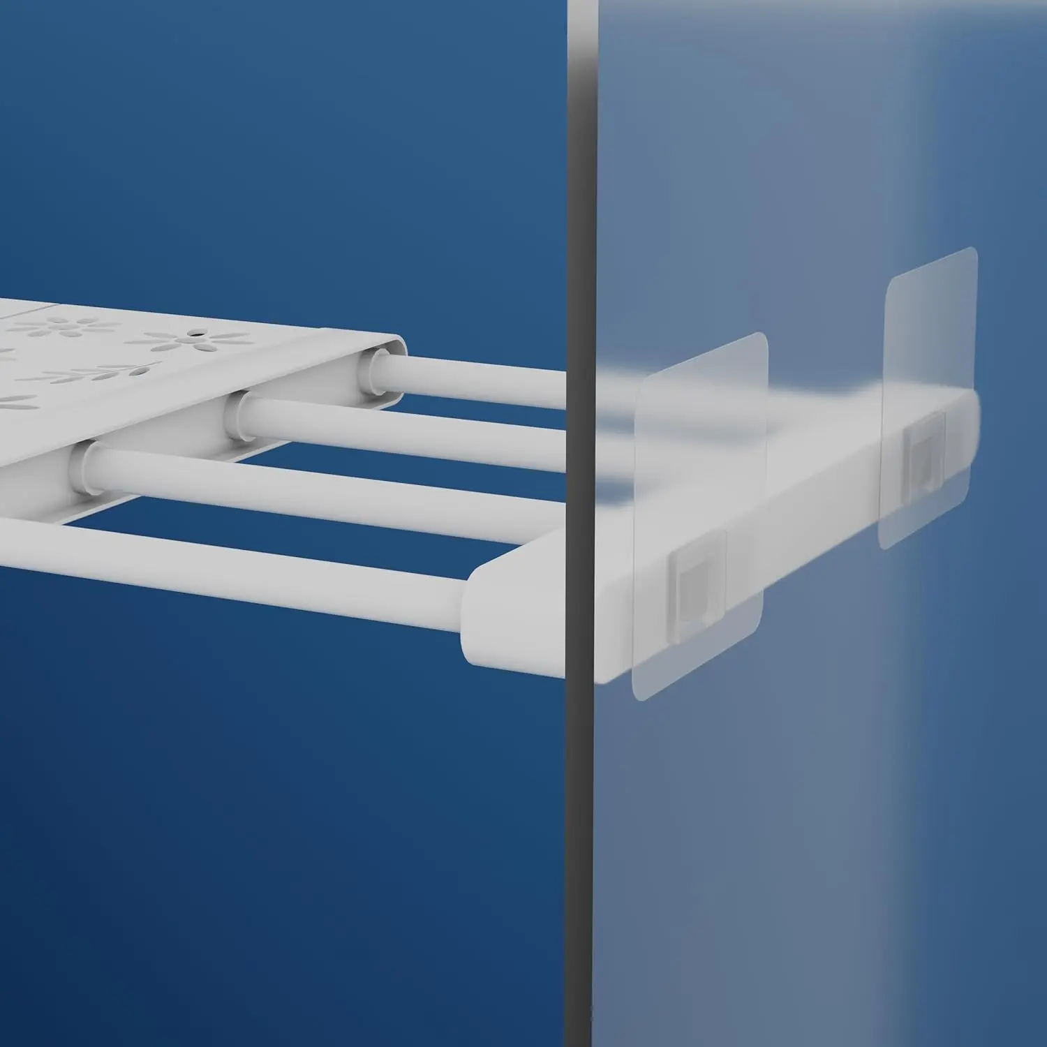 Adjustable Metal Locker Shelf Organizer for Small Spaces, Easy Installation No Tools Needed