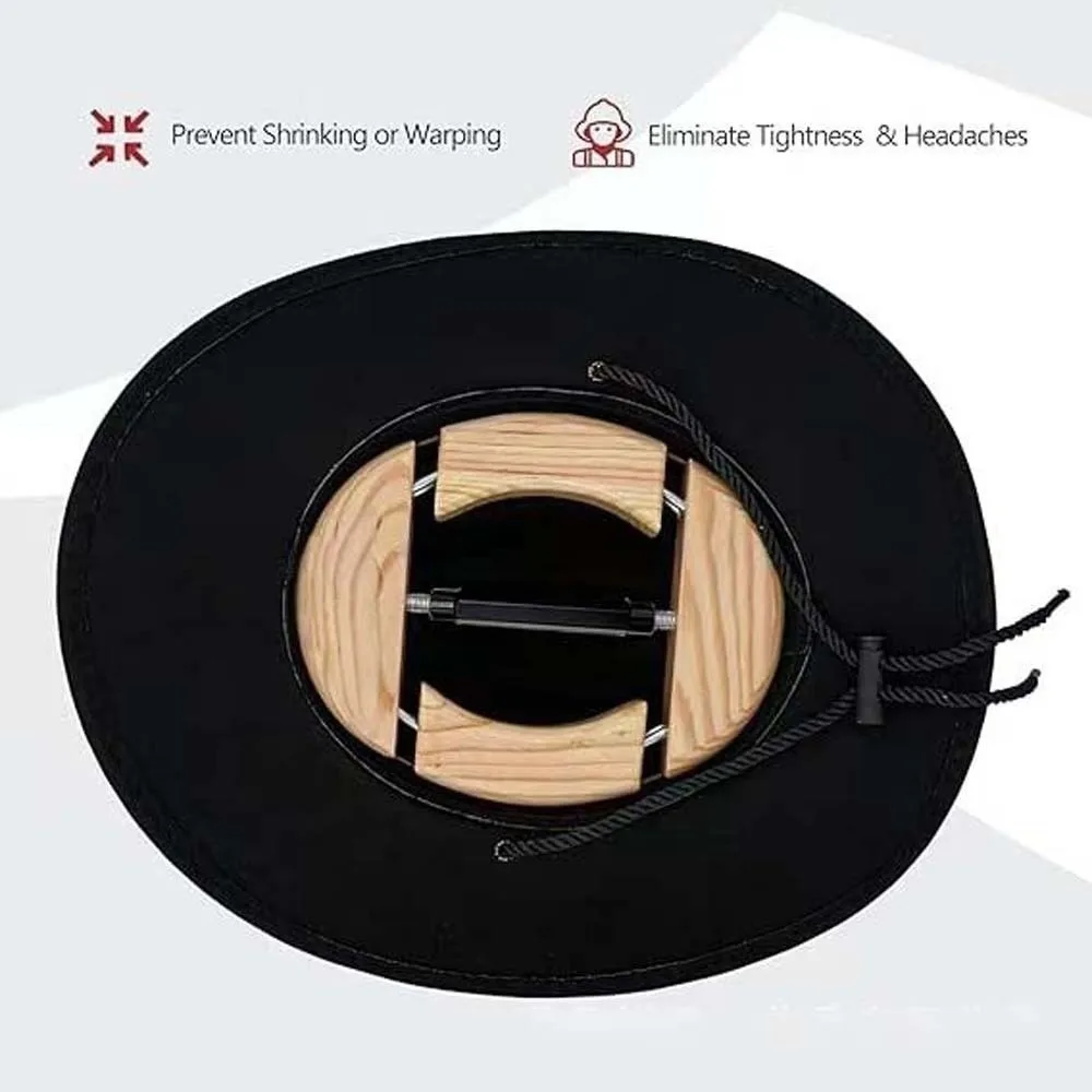 Compact Hat Stretcher Adjustable Portable Cowboy Baseball Holders Cap Inner Support Lightweight Wooden Hat Holder Grassland