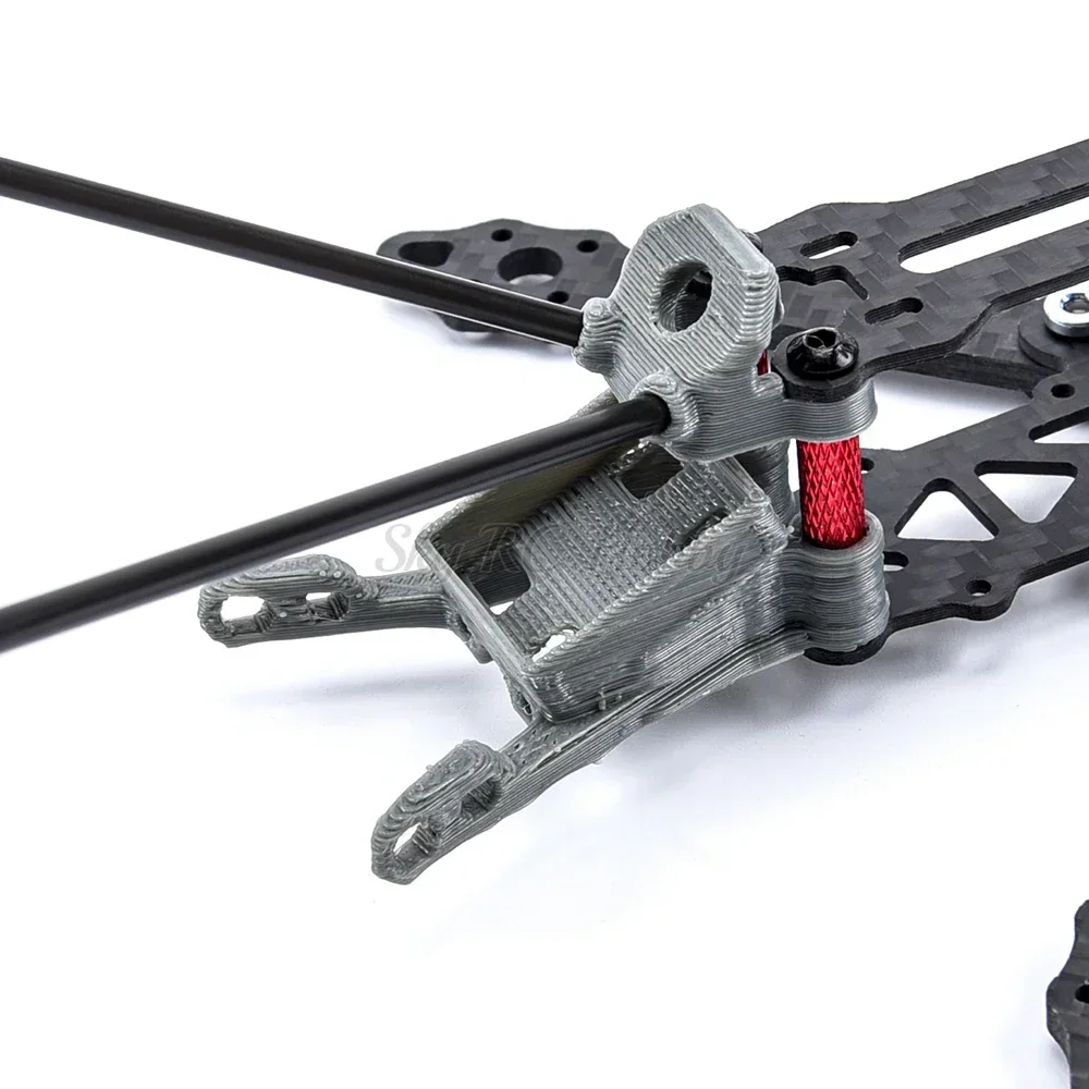 

New Roma 3 Inch 150mm / 4 Inch 175mm Frame Kit Lightweight X Type 3K Carbon Fiber Board FPV Drone Quadrocopter with 3D Printing