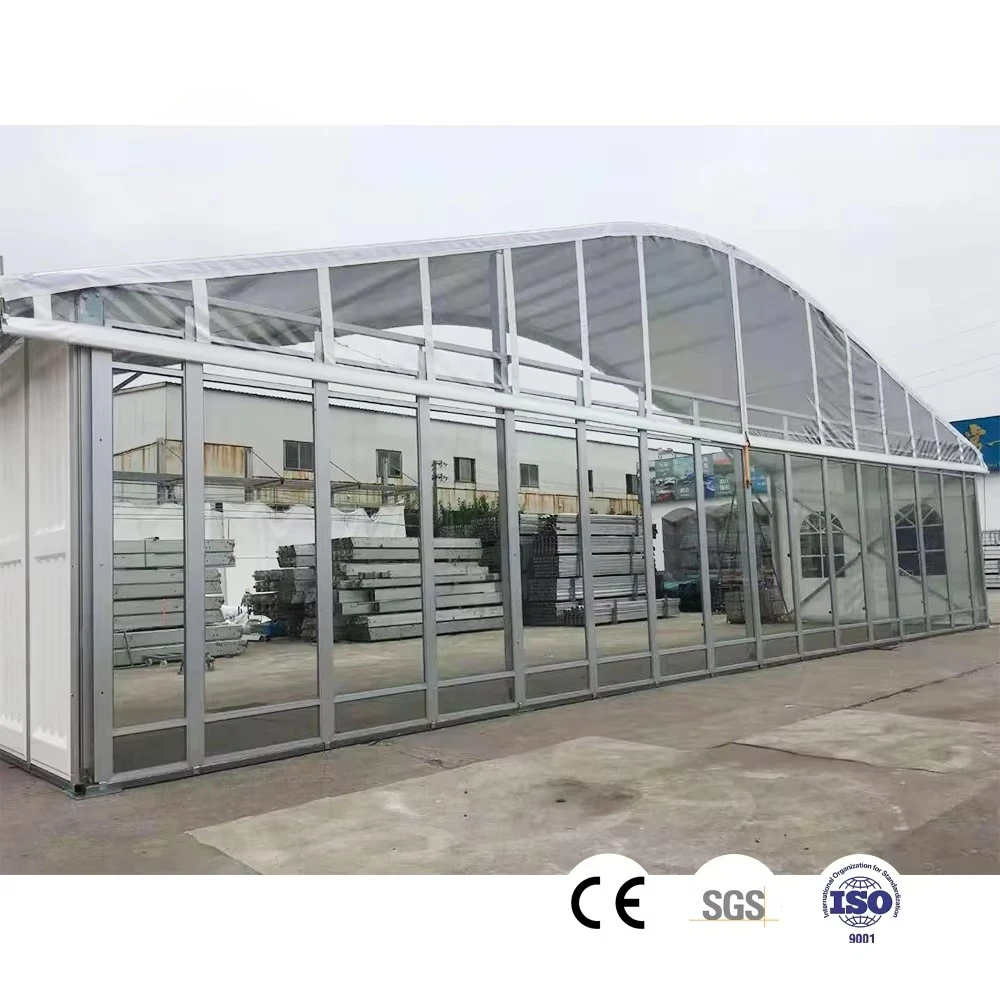 Custom Large Arched Marquee Tent Luxury Aluminum Frame Waterproof Outdoor Event Wedding Exhibition Party Tent Design