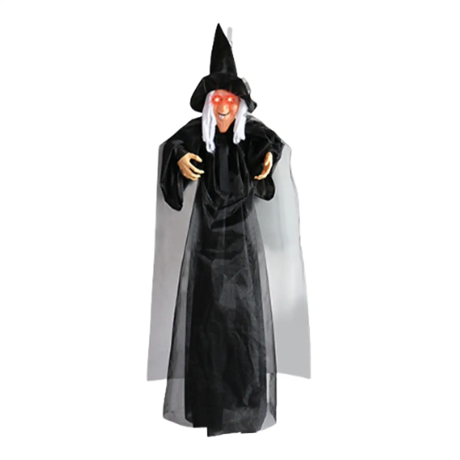 Halloween Hanging Witch 71 inch Decorative for Party Favors Trees Entry Gate