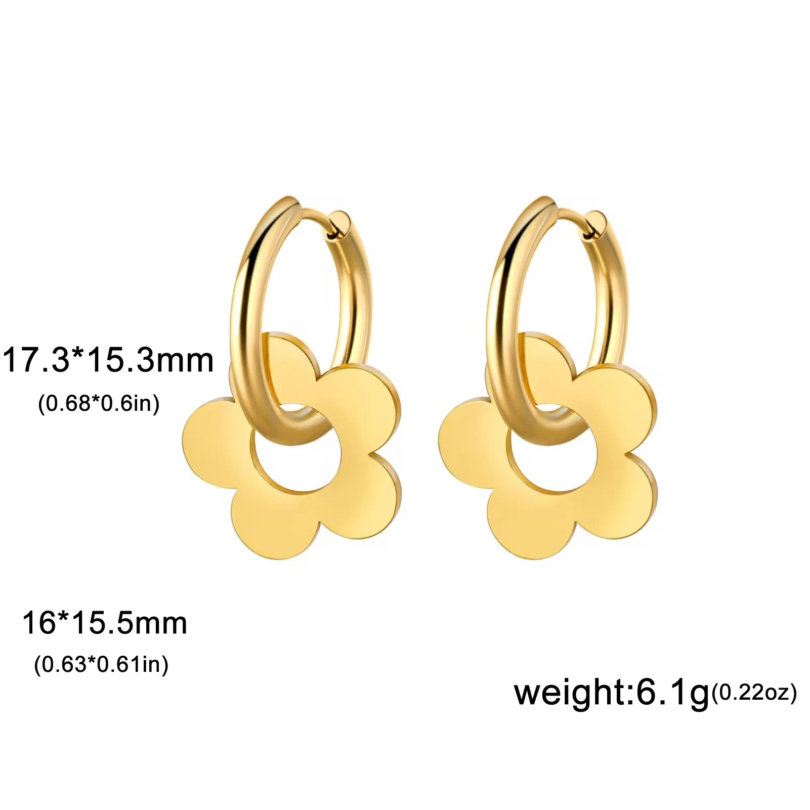 Stainless Steel Earrings Exquisite Maple Leaf Amulet Fashion Stud Earrings Classic Simple Earrings For Women Jewelry Party Gifts