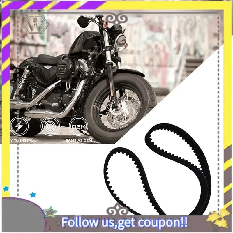 

ABXV-Motorcycle Rear Drive Belt 136 Tooth For Davidson Glide Rider Convertible FLT FLHT FXR 85-96 1204-0058 40001-84