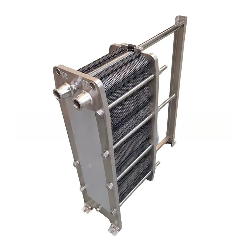 Plate heat exchanger custom 304 stainless steel energy-efficient heating removable and easy to clean industrial oil cooler