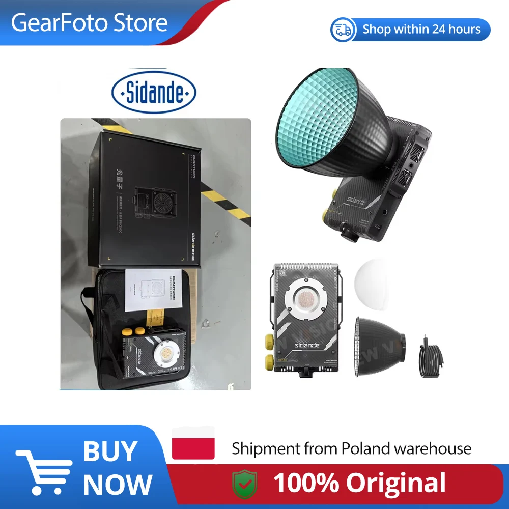 Sidande Q100C 100W RGB Volledig Kleurrijk Draagbaar Fotografie Licht Eénhandsbediening van het invullicht Buiteninvullicht