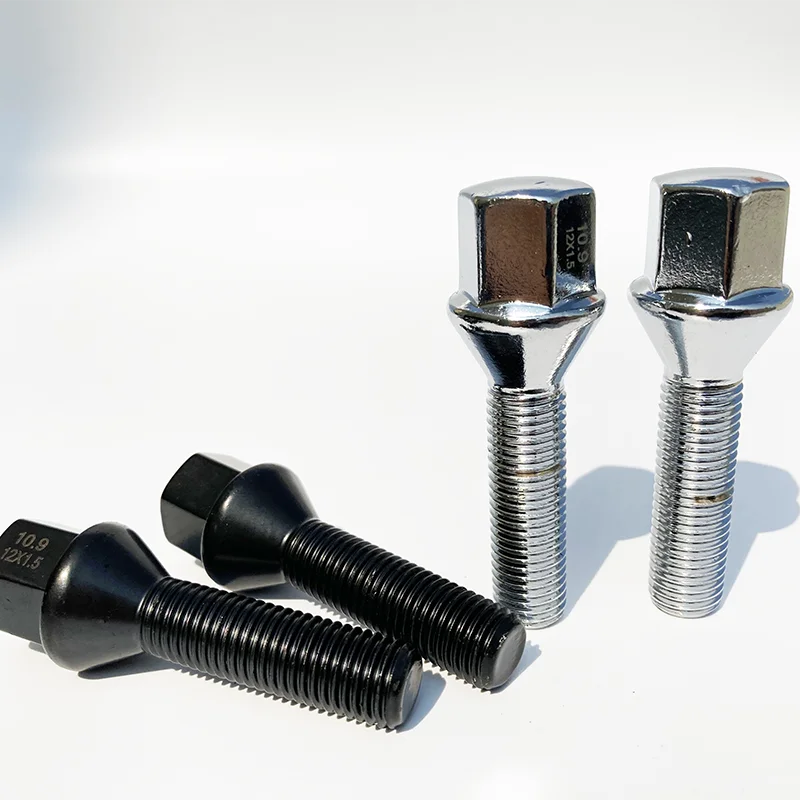 

Car Modification Parts 10PCS Locking Wheel Bolts 12x1.5 12x1.25 14x1.5 14x1.25 Studs Nuts Tapered for BMW Volkswagen