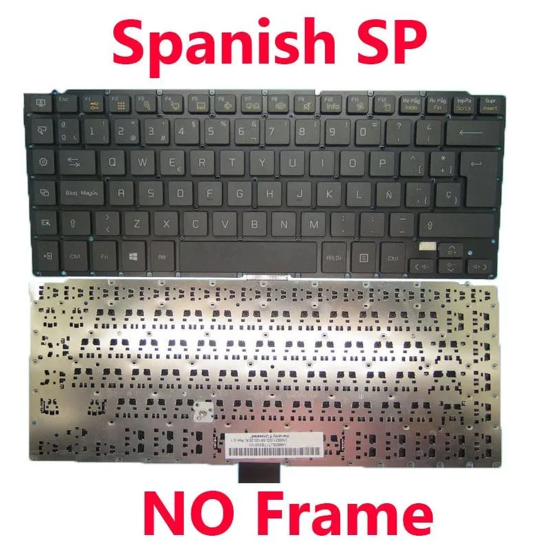 Teclado de laptop com layout XIN-KR-SP-BR-AR-US para LG UD460 U460 14U530 14UD530 LGU46 LG14U53 15U460 14U460 17U460
