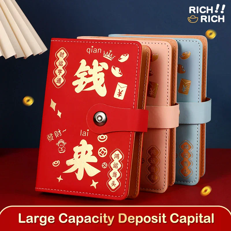 

100 Envelopes Money Saving Reusable Children Challenge Saving Money Notebook Savings Binder Budget Savings Challenges Book