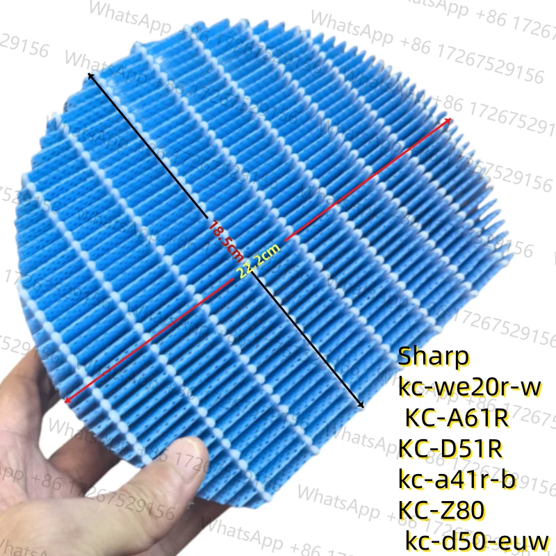 Humidifier filter for Sharp kc-we20r-w KC-A61R KC-D51R kc-a41r-b KC-Z80 kc-d50-euw Air purifier filter replacement