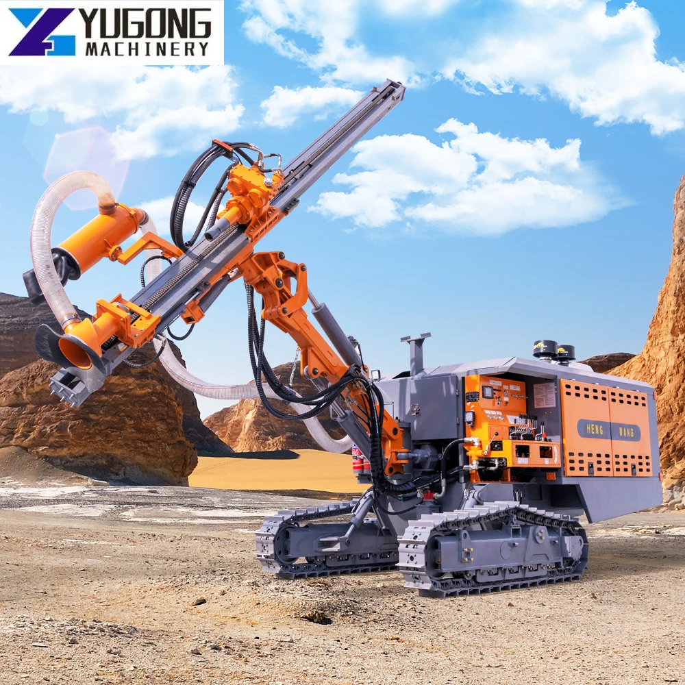 YG High Quality Mining Crawler Surface Blast Hole Drill Rig DTH Drilling Rig