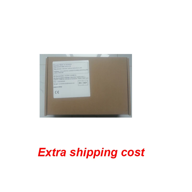 

the cost of spare parts , or shipping cost