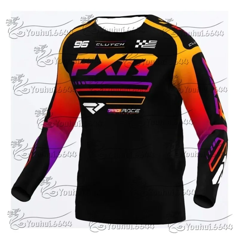 

Helium MX Jersey Men's MX Offroad Jersey Off Road Motorcycle T-Shirt Endurance Race Mountain Bike Jersey Long Sleeved Cycling TE