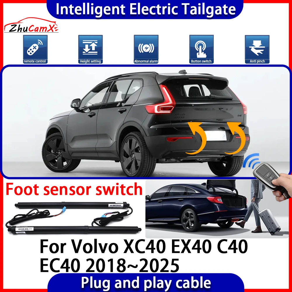 

Car Automatic Lifting kit Opening Trunk Intelligent Electric Tail Gate Lift Tailgate for Volvo XC40 EX40 C40 EC40 2018~2025