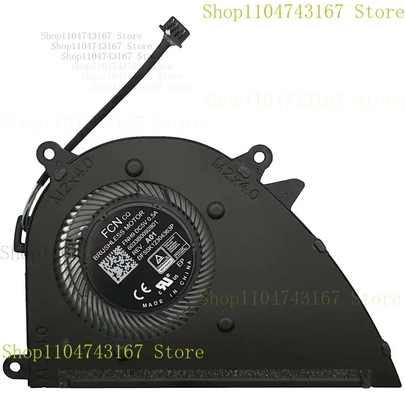 

Для HP 17-cn0164st 17-cn0078cl 17-cn0058cl 17-cn0031cl 17-cn0021nr Вентилятор охлаждения процессора НОВЫЙ