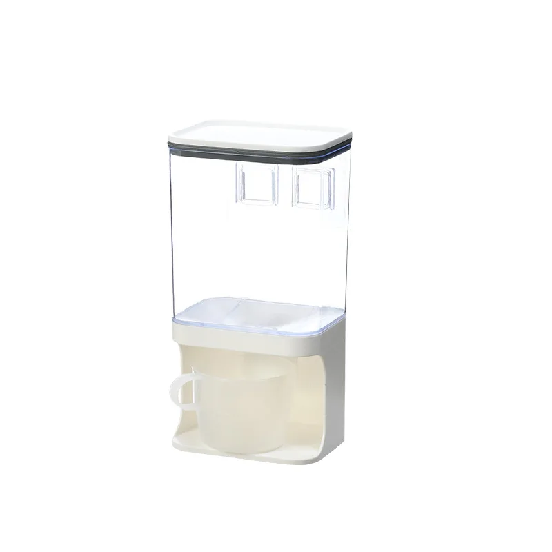 Simple compartmented grain can storage box sealed storage can grain storage can washing powder fragrance bead storage