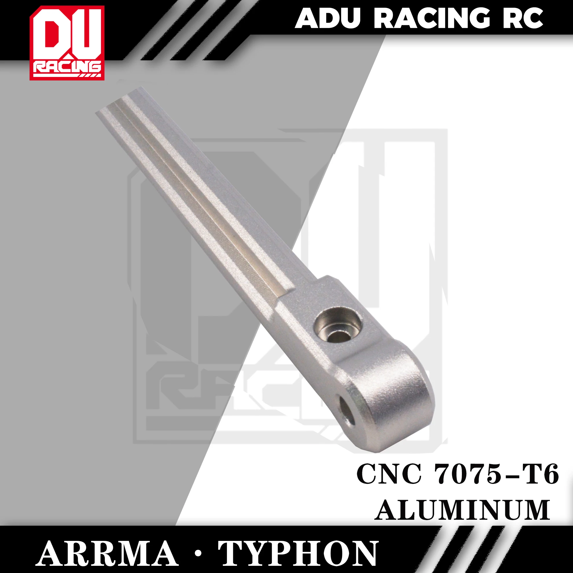 ADU Racing  CENTER   BRACE CNC 7075-T6 ALUMINUM FOR ARRMA 6S TYPHON OUTCAST  NOTORIOUS