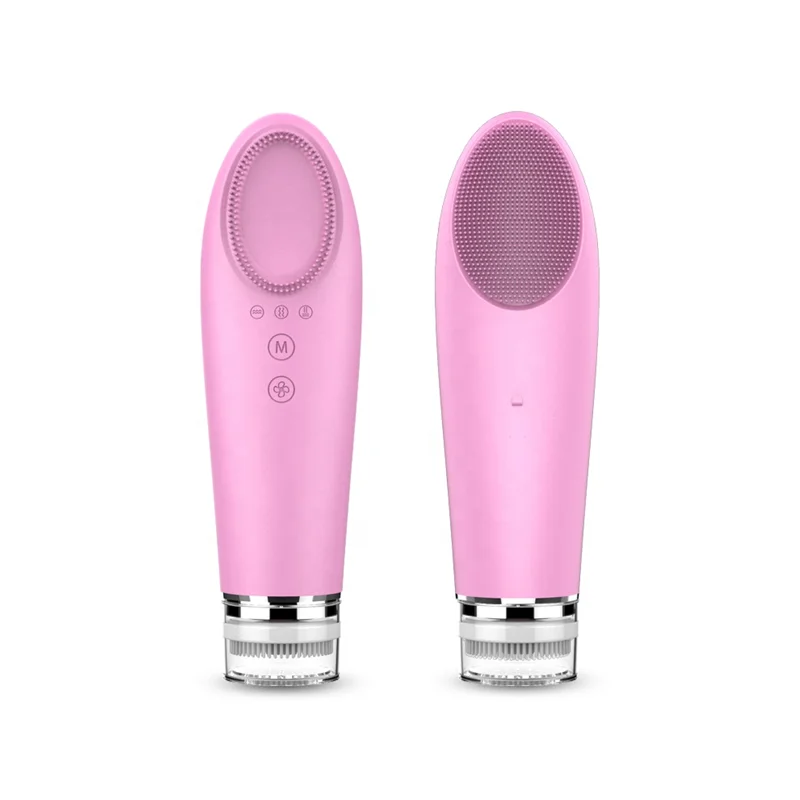 การสั่นสะเทือน Cleanser เครื่องมือทําความสะอาดใบหน้า Facials อุปกรณ์ทําความสะอาดอัลตราโซนิกเครื่องนวดหน้า Skincare Firming Face