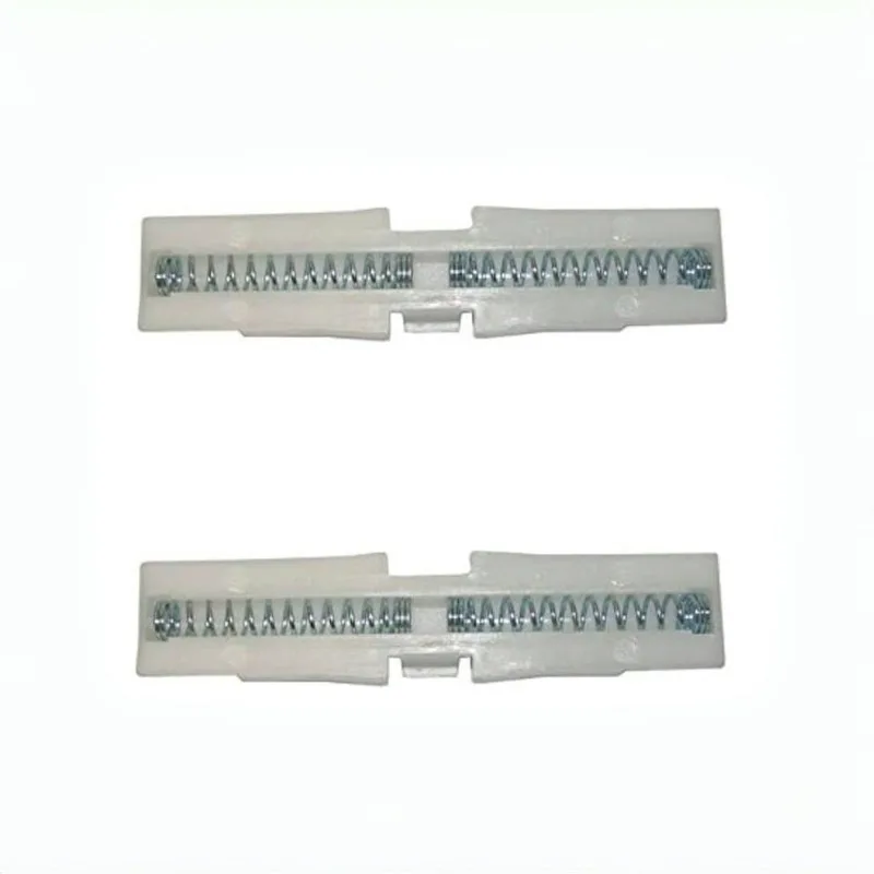 Trilho de amortecedor de mola bidirecional 1-1 3/8 Polegada trilho guia fácil instalação de pressão embalagem de quantidade personalizada 10.2x2.2x0.95cm