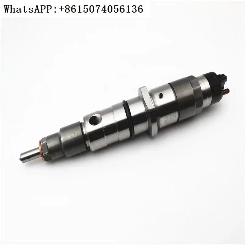Excavator PC200-8 fuel injector assembly 6D107 QSB607 engine 0445120231