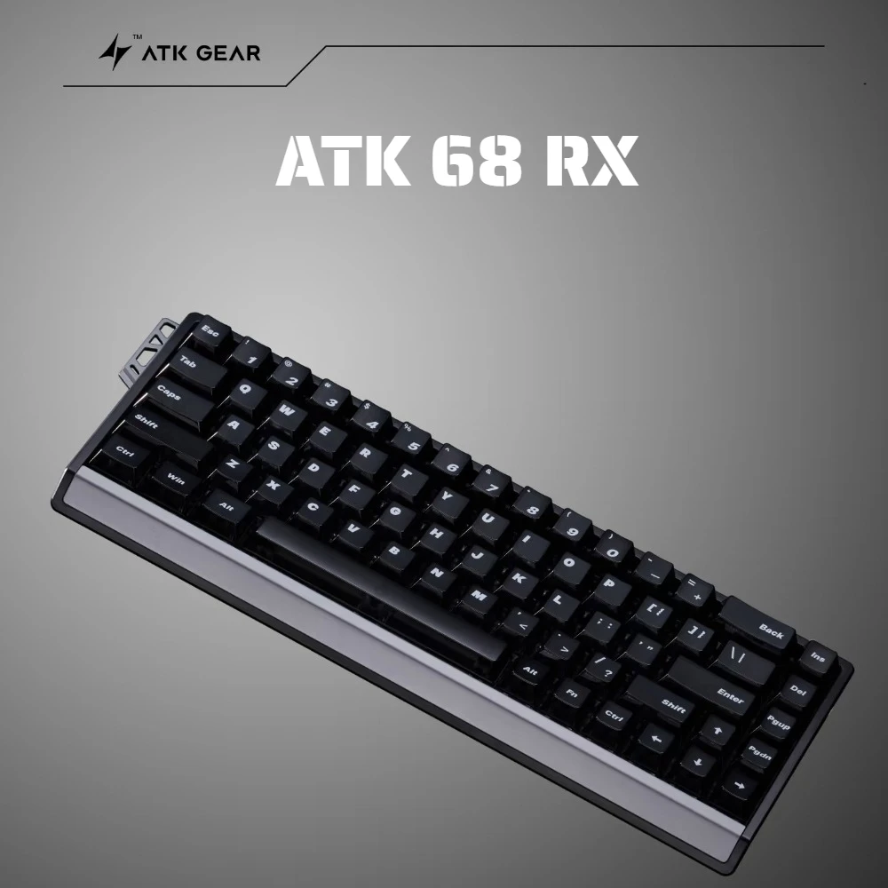 

ATK 68RX Magnetic Keyboard Wired Gasket 8K HZ Hot Swap RGB RT0.005mm Custom Aluminum E-sports FPS Gaming Mechanical Keyboard