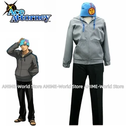 Ace Attorney Gyakuten Saiban Phoenix Wright Costum Cosplay Custom Made Any Size Uniform Halloween